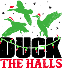 Load image into Gallery viewer, Duck The Halls - Unique Cotton Hoodie - Best Idea for a Gift