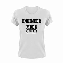 Load image into Gallery viewer, Engineer Mode ON T-Shirtengineer, Ladies, Mens, Mode On, Unisex