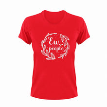 Load image into Gallery viewer, Ew People Black T-ShirtLadies, Mens, People, Unisex