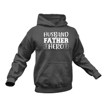Load image into Gallery viewer, Husbad Father Hero Hoodie - Gift Idea for Dad