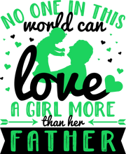 Load image into Gallery viewer, Father Daughter Love Hoodie - Best Brithday Gift Idea or Christmas Present