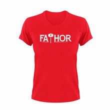 Load image into Gallery viewer, Fathor T-ShirtAvengers, dad, fatherhood, Fathers day, funny, Ladies, Mens, Unisex