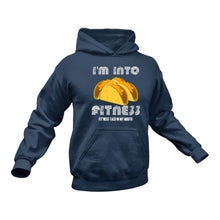 Load image into Gallery viewer, Fitness Taco Hoodie - taco presents, taco gift, funny taco gifts, taco gift ideas