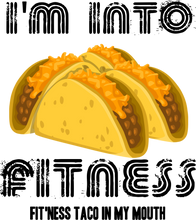 Load image into Gallery viewer, Fitness Taco Hoodie - taco presents, taco gift, funny taco gifts, taco gift ideas