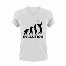 Load image into Gallery viewer, Golfer Evolution T-Shirtevolution, golf, golfer, Golfing, Ladies, Mens, sport, Unisex