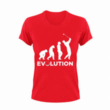 Load image into Gallery viewer, Golfer Evolution T-Shirtevolution, golf, golfer, Golfing, Ladies, Mens, sport, Unisex