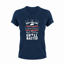 Load image into Gallery viewer, Beef Grilling Pork Pulling Chicken Jerking Grill Master Barbecuing T-Shirtbarbeque, BBQ, Braai, Grilling, Ladies, Mens, Unisex