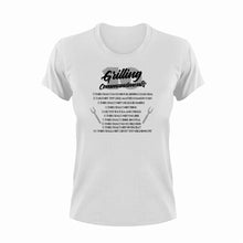 Load image into Gallery viewer, 10 Grilling commandments T-ShirtBraai, camping, dad, Dad Jokes, fatherhood, Fathers day, Grilling, Ladies, Mens, Unisex
