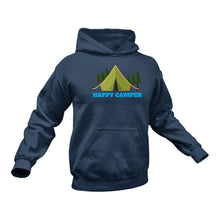 Load image into Gallery viewer, Happy Camper Hoodie - Outdoor Camping Gift Idea