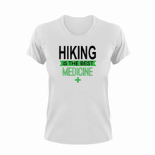 Load image into Gallery viewer, Hiking is the best medicine T-ShirtAdventure, Hike, hiker, hiking, Ladies, medicine, Mens, the best medicine, Unisex