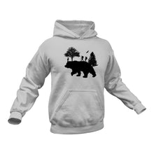 Load image into Gallery viewer, Outdoor hiking Bear Silhouette Hoodie