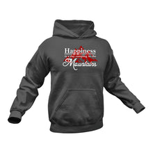 Load image into Gallery viewer, Happiness is Camping in the Mountains Hoodie