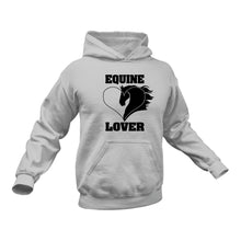 Load image into Gallery viewer, Equine Lover - Unique Cotton Hoodie - Best Idea for a Horse Lovers Gift