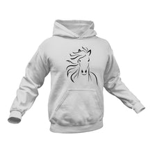 Load image into Gallery viewer, Horse Outline Hoodie
