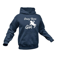Load image into Gallery viewer, Crazy Horse Girl Cotton Hoodie - Unique Equestrian Gift Idea