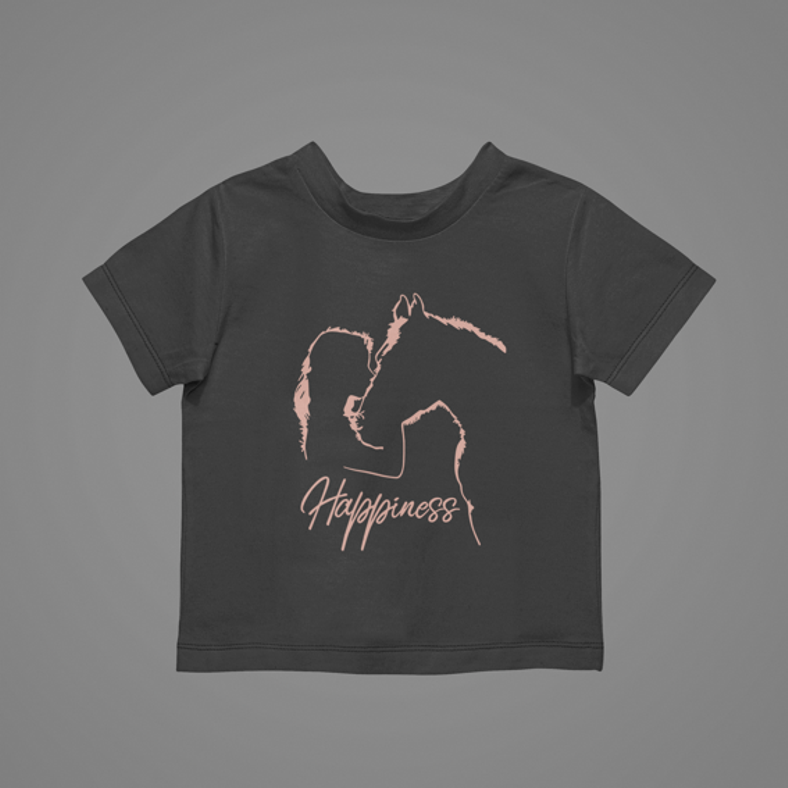 Horse Happiness Kids T-Shirt