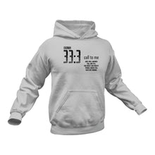Load image into Gallery viewer, Jeremiah 33 3 Hoodie - Jeremiah 33 Verse 3, Christian Gift Ideas, Christian Gift, Encouragement Message, Inspirational Message