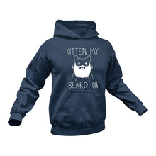 Load image into Gallery viewer, Kitten Beard Hoodie - Birthday Gift Idea for Cat Lovers Christmas Present