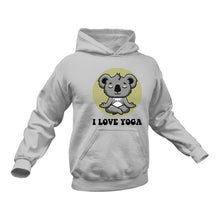 Load image into Gallery viewer, I Love Koala Yoga Hoodie
