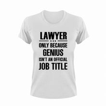 Load image into Gallery viewer, Genius Lawyer T-ShirtGenius, Ladies, law, lawyer, Mens, Unisex