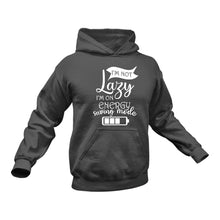 Load image into Gallery viewer, Lazy Energy Saving Mode Hoodie - Funny Gift Idea