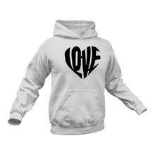 Load image into Gallery viewer, Love Heart Hoodie - Birthday Gift Idea or Christmas Present
