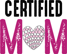 Load image into Gallery viewer, Certified Mom Cotton Hoodie, Best Gift Idea for Mother's Day