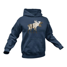 Load image into Gallery viewer, Moose Hoodie - Birthday Gift Idea or Christmas Present