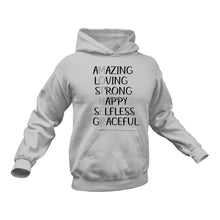 Load image into Gallery viewer, MOTHER Amazing Loving Strong Happy Selfless Graceful Hoodie - Birthday Gift Idea or Christmas Present