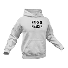 Load image into Gallery viewer, Naps & Snacks Hoodie - Ideal Gift For a Birthday or Christmas