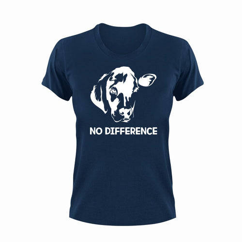 No Difference Unisex Navy T-Shirt Gift Idea 133