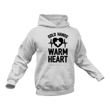 Load image into Gallery viewer, Gold Hands Warm Heart Nurse Hoodie - Gift Idea