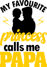 Load image into Gallery viewer, Papa Princess Hoodie - Best Birthday Gift Idea or Christmas Present