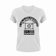 Load image into Gallery viewer, Be kind to your photographer T-Shirtkind, Ladies, Mens, photo, photographer, photography, photoshop, Unisex