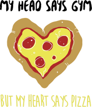 Load image into Gallery viewer, Pizza Heart Hoodie - Ideal Gift For a Birthday or Christmas
