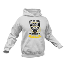 Load image into Gallery viewer, Pug Gifts, Hoodie - Gifts for Pug Lovers, Pug Gifts for Her, Pug Themed Gifts, Pug Gifts for Pug Lovers