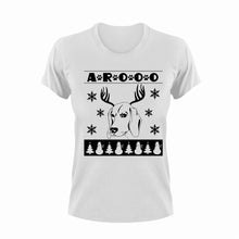 Load image into Gallery viewer, AROOO Reindeer Beagle Christmas T-Shirtbeagle, christmas, dog, dogs, funny, Ladies, Mens, Merry Christmas, Unisex