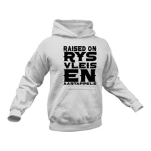 Load image into Gallery viewer, Gifts in Afrikaans, Afrikaans, Rys Vleis EN Aartapples Hoodie - Best Birthday Gift or Christmas Present Idea
