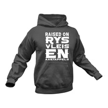 Load image into Gallery viewer, Gifts in Afrikaans, Afrikaans, Rys Vleis EN Aartapples Hoodie - Best Birthday Gift or Christmas Present Idea