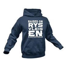 Load image into Gallery viewer, Gifts in Afrikaans, Afrikaans, Rys Vleis EN Aartapples Hoodie - Best Birthday Gift or Christmas Present Idea