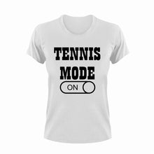Load image into Gallery viewer, Tennis Mode ON T-ShirtLadies, Mens, Mode On, sport, table tennis, tennis, tennis player, Unisex