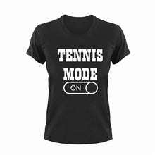 Load image into Gallery viewer, Tennis Mode ON T-ShirtLadies, Mens, Mode On, sport, table tennis, tennis, tennis player, Unisex