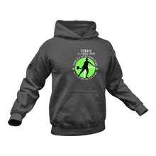 Load image into Gallery viewer, Tennis Is A Hard Sport Hoodie Birthday Gift Idea or Christmas Present