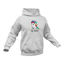 Load image into Gallery viewer, Unicorn Ew People Hoodie Birthday Gift Idea or Christmas Present