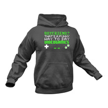Load image into Gallery viewer, Video Gamer Girl Cotton Hoodie, Best Gift Idea for Girl Gamers