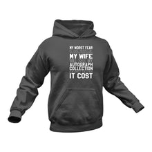 Load image into Gallery viewer, Wife Autograph Collection Hoodie - Birthday Gift or Christmas Present Idea