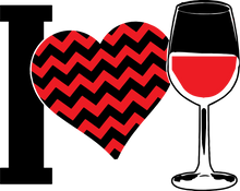 Load image into Gallery viewer, I Love Wine Hoodie - Funny Gift Idea