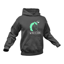 Load image into Gallery viewer, Wineicorn Hoodie Birthday Gift Idea or Christmas Present