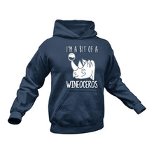 Load image into Gallery viewer, Winoceros Hoodie - Birthday Gifts for Her, Gifts for Women, Gift Ideas for Women, Gift Her