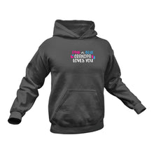 Load image into Gallery viewer, Gender Reveal Pink or Blue Grandma Loves You Hoodie